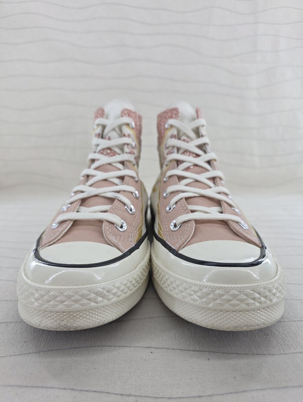 Converse Womems Chuck Taylors 70 Egret Golden Florals Shoes 572423C Size 7.5 - Picture 5 of 14